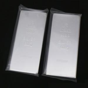 井嶋金銀工業 純銀 インゴット [桐箱付] 500g×2本セット シルバー