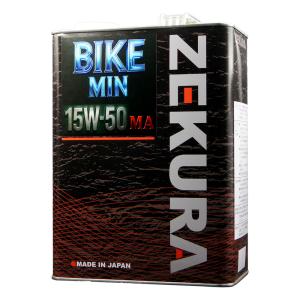 BIKE X MIN 15W-50 MA 4L 、高粘度バイク専用エンジンオイル、特殊添加