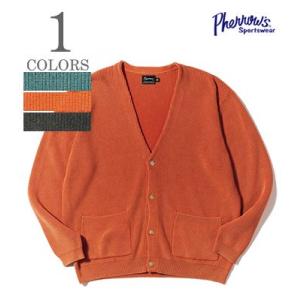 Pherrow's（フェローズ） ポケット付きモヘアカーディガン 25W-PMSC1