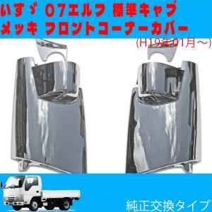 UDトラックス クオン メッキ コーナーパネル 交換タイプ メッキパーツ