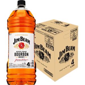 ジムビーム ウイスキー 4L 4本 送料無料 サントリー 北海道・沖縄送料