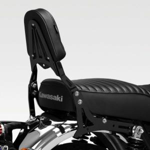 カワサキ W650/400/800 本革シート ブラック モーターロック