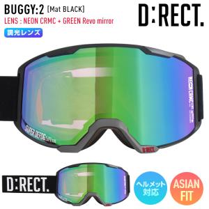 25-26 D:RECTスノーゴーグル BUGGY 2 調光レンズ DN14: 正規品