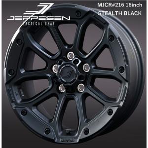 ジェップセン MJCR216 ステルスブラック 17×8 +41 5/114.3 73.1新品