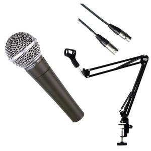 SHURE シュアー SM58-SE ダイナミックマイク スイッチ付き ＋ アーム型