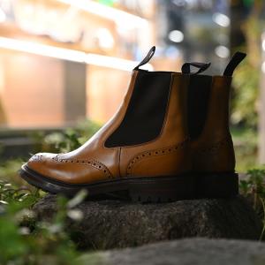 Tricker's（トリッカーズ） サイドゴアブーツ M6551 マロン