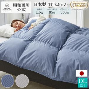 西川（nishikawa） 羽毛布団 シングル ロング 掛けふとん 冬用掛け