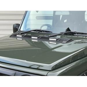 ジムニー JAOS フロントグリル マットブラック塗装済 スズキ JB64W