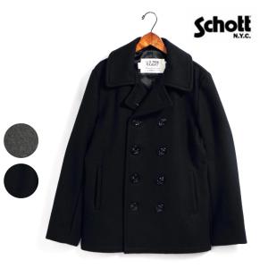 Schott N.Y.C（ショット） SCHOTT 740 メンズ ウール ダブル