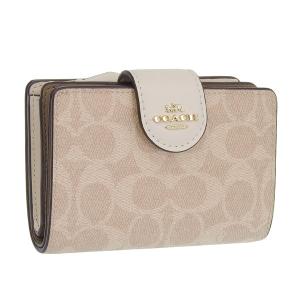 COACH（コーチ） 財布 レディース 2つ折り 折財布 コンパクト