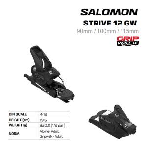 ATOMIC（アトミック） 26 ATOMIC STRIVE 12 GW Black/Bronze 山スキー