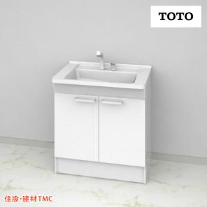 TOTO 洗面化粧台 Vシリーズ W750 一面鏡（裏面収納） H1900 片引き出し