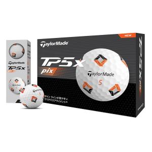 TaylorMade（テーラーメイド） ゴルフ TP5X PIX イエロー ボール