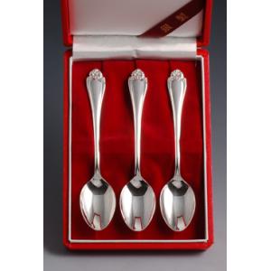 銀食器カトラリー「ニュークラウン」スプーン2本セット・銀製品・ : 銀