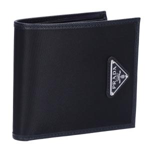 PRADA（プラダ） 二つ折り財布 2MO008 2DYG メンズ サフィアーノレザー