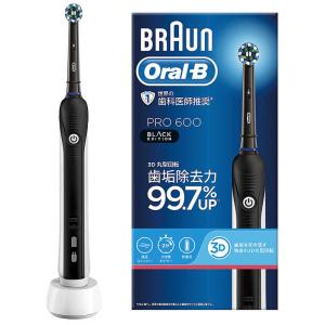 Braun 電動歯ブラシ オーラルB PRO2 D5055133XBK ブラック