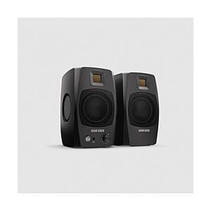 ADAM D3V Black + OYAIDE製高品質オーディオケーブルセット(TRS-TRS