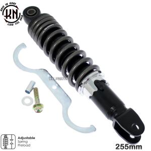 エンジンスワップにも KNローダウンリヤサス リアショック黒180mm