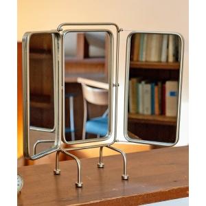 DULTON（ダルトン） 鏡 STAINLESS STEEL FRAME MIRROR WITH BRACKET S