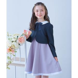 CHOPIN（ショパン） 入学式 卒園式 スーツ 女の子 ワンピース ネイビー