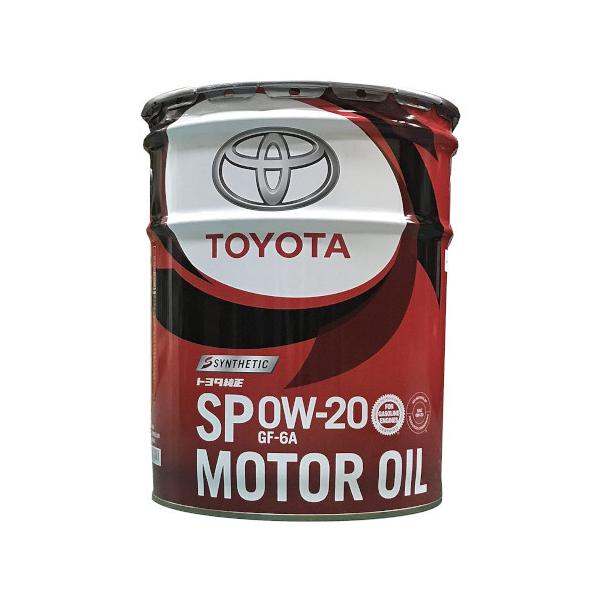 トヨタ トヨタ 0W-20 SP 20L (車用エンジンオイル) 価格比較 - 価格.com