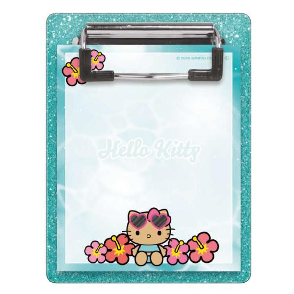 ハローキティ グリッターバインダーめも 日焼け メモ メモ帳 メモ紙