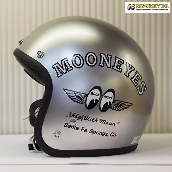 MOONEYES ムーンアイズ OMH-029-M MOON メタルジェットヘルメット