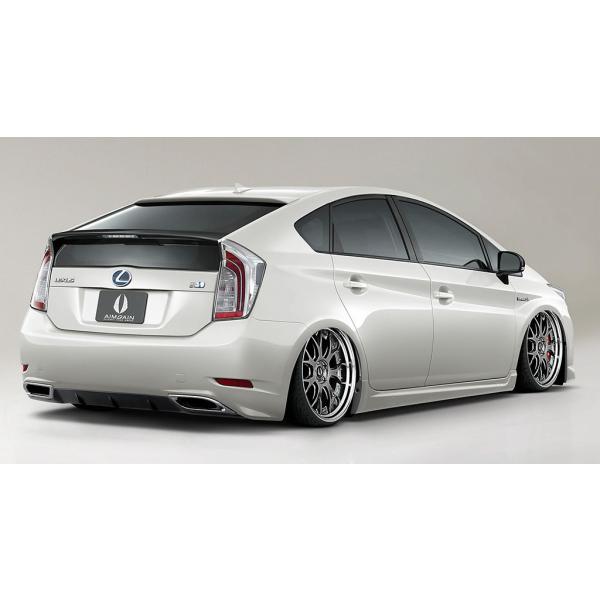 プリウス ZVW30 リアバンパー(リアリフレクター付属) 塗装済