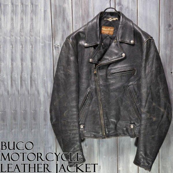 ajito J-02 1950's Buco LeatherJacket sz40 ビンテージ ブコ ダブル