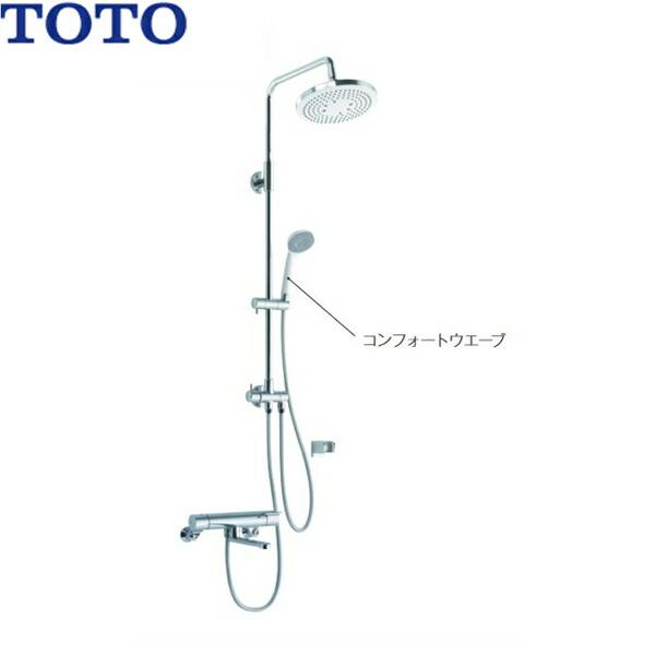 TOTO TBW04401J1 TOTO 壁付サーモスタット混合水栓 シャワーバー 送料