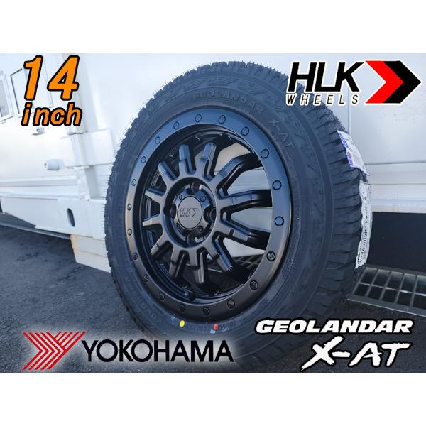 GEOLANDAR 新品 14インチ タイヤホイール 4本セット N-BOX JF1/2 N-VAN
