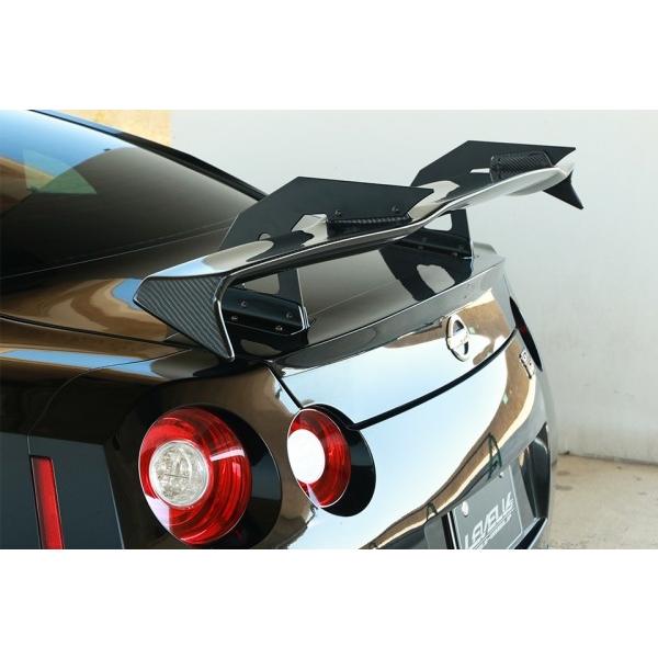 ブイビジョン R35 GTR スワンネックウイング カーボンタイプ : オート