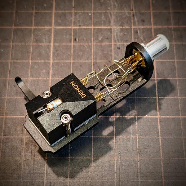 カートリッジ装着済セット】オリジナルシェル／ K18リード線／ DL103R