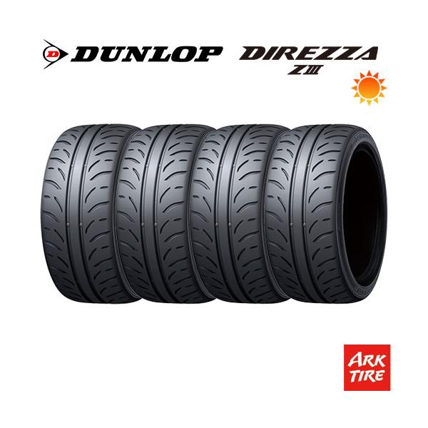 DIREZZA 4本セット DUNLOP ダンロップ ディレッツァ Z3 ZIII 175/60R14