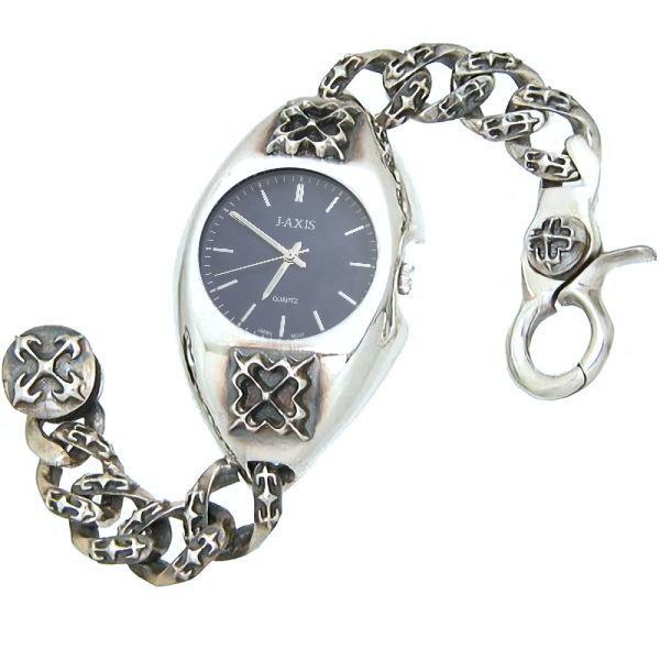 エネミークロスシルバーウォッチケース時計付 Enemy(エネミー