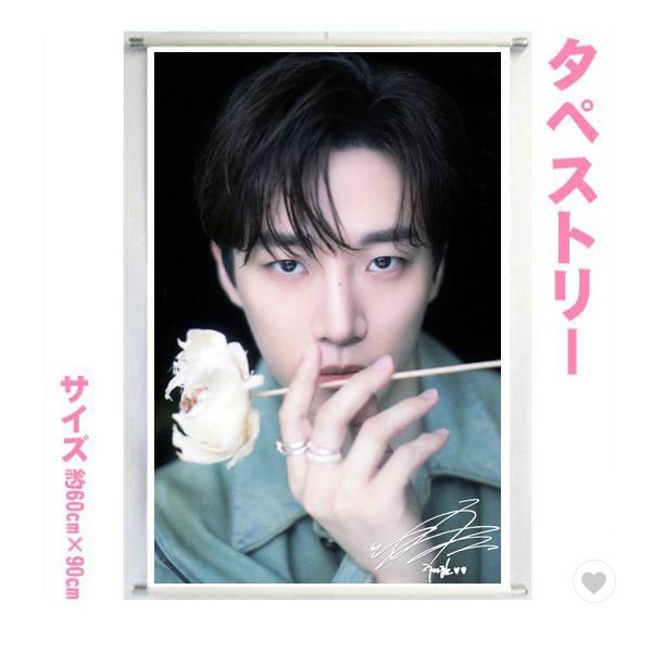 ジュノ イ・ジュノ 2PM 60cm×90cmサイズ タペストリー 韓国お取り寄せ