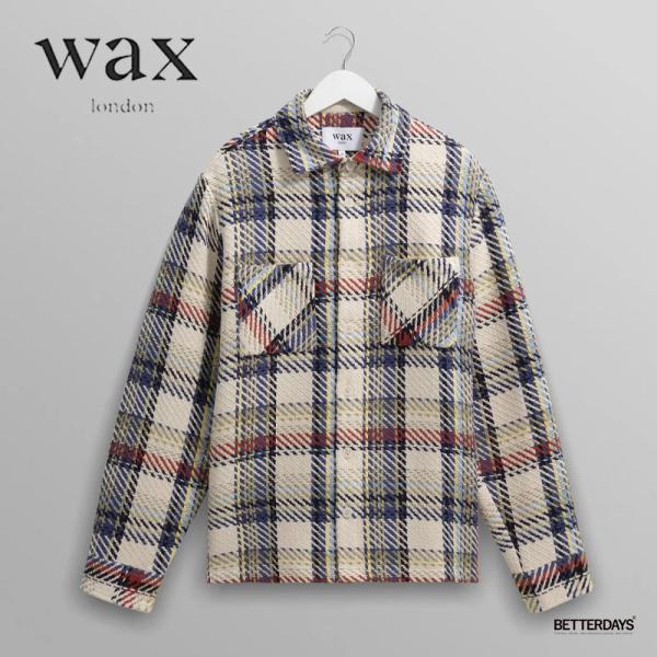 WAX LONDON（ワックスロンドン） オーバーシャツ チェックシャツ