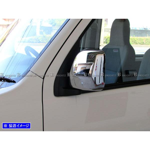 ハイゼットカーゴ S321V S331V メッキ サイド ドア ミラー カバー A
