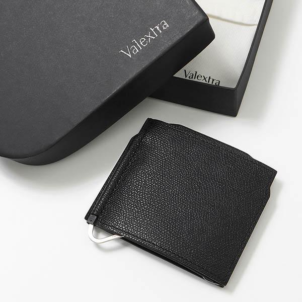 Valextra（ヴァレクストラ） 二つ折り財布 レザー GRIP SPRING