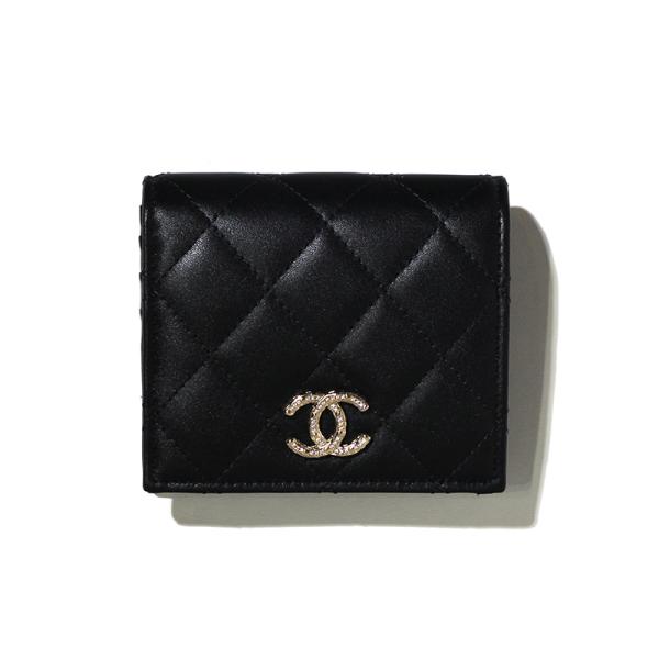 CHANEL（シャネル） 二つ折り財布 クラシックスモールウォレット ミニ