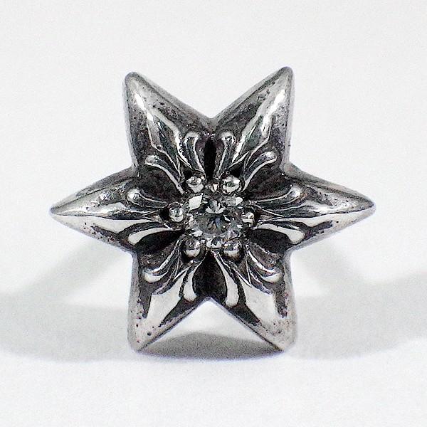CHROME HEARTS（クロムハーツ） カットアウトスター スタッドピアス