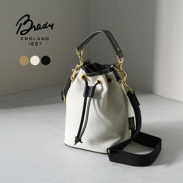 BRADY（ブレディ） #ELY エリー 巾着 ショルダーバッグ / コットン