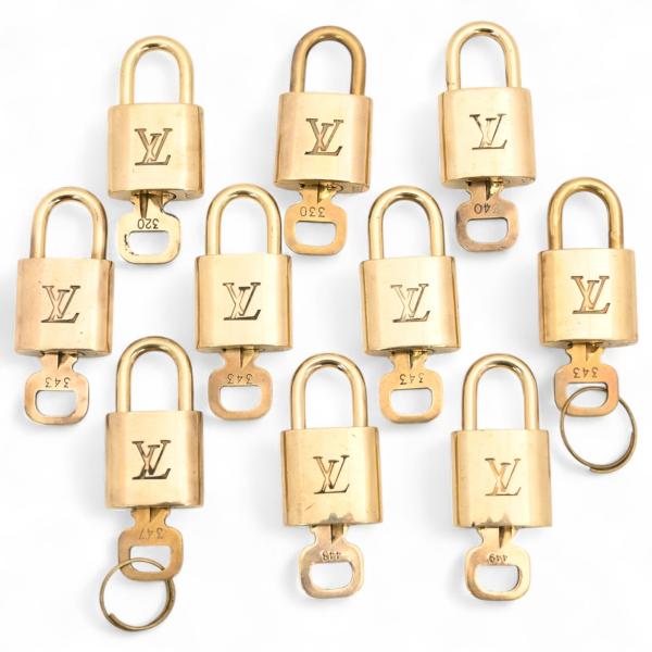 LOUIS VUITTON（ルイ・ヴィトン） カデナ 10点セット パドロック