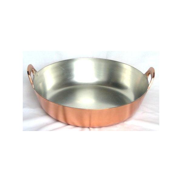 天ぷら鍋 銅 揚鍋 33cm 1-0432-0604 : 料理道具のフクジネット