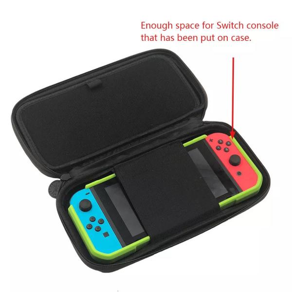 Nintendo switch/switch用 収納バッグ 12枚 カードスロット 防水ハード