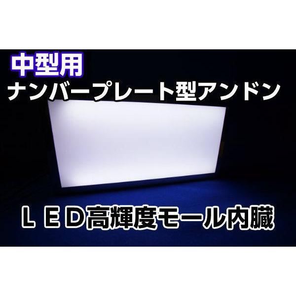 ジェットイノウエ 中型 LEDナンバープレート型 ステンレスアンドン