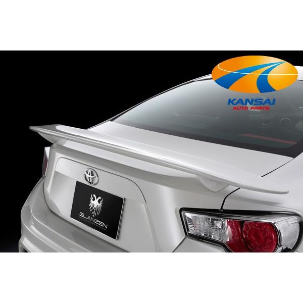 GLANZEN グレンツェン トヨタ86前期 ハチロク リアウイング 純正色塗装