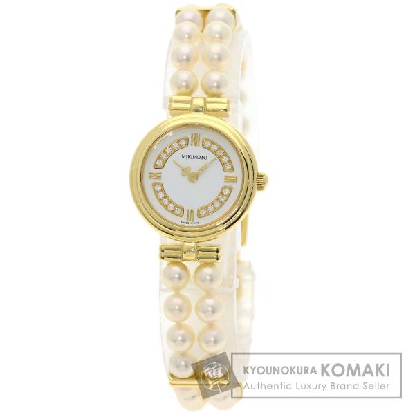 MIKIMOTO（ミキモト） 062-104 パールウォッチ ダイヤモンド 腕時計