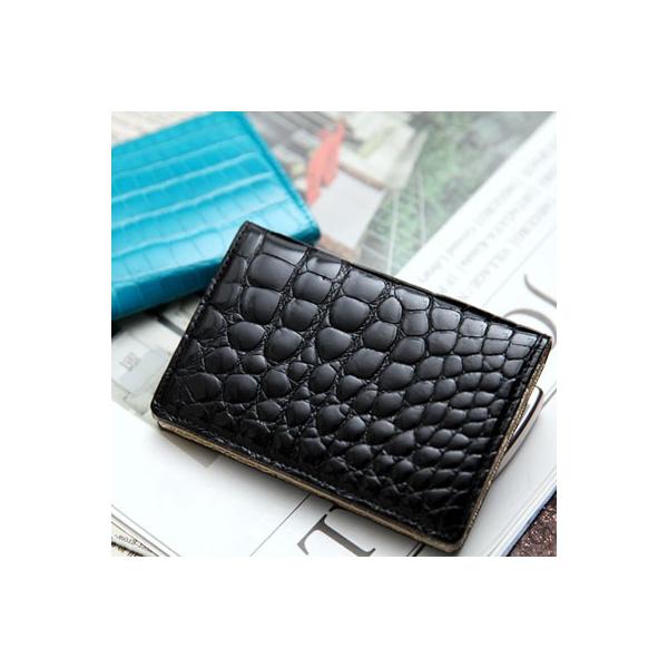 池田工芸】日本最大のクロコダイル専門店が贈るCrocodile Cardcase