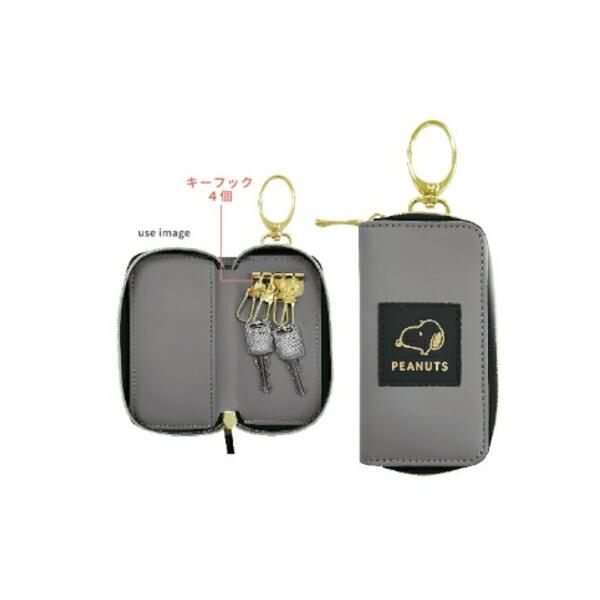 カミ225260 【スヌーピー】【SNOOPY】キーケース【顔いっぱい2